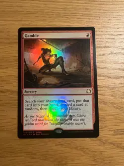 MTG Magic: The Gathering - Gamble (Judge Rewards Promos Foil) - Image 1