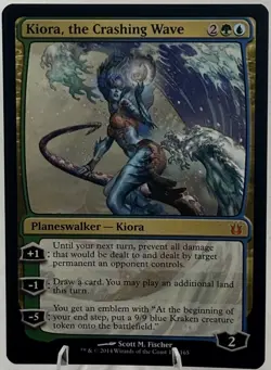 Kiora, the Crashing Wave - Born of the Gods #149 - Near Mint/Mint - Blue/Green - Image 1