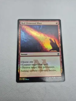 Red Elemental Blast -Foil Light Play MTG Masters 25 - Image 1