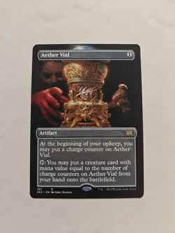 MTG Magic the Gathering Aether Vial (391/686) Double Masters 2022 LP - Image 1