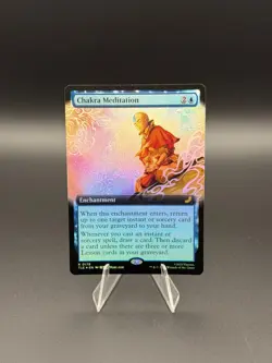 Chakra Meditation (Extended Art Foil) 0179 TLA - MTG - NM - Image 1