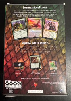 MTG Draconic Rage Commander Deck Sealed Dungeons & Dragons Baldur’s Gate New D&D - Image 2