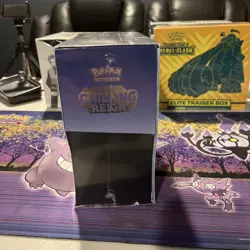 Pokemon 2021 Chilling Reign Ice Rider Calyrex ETB Elite Trainer Box SEALED - Image 2