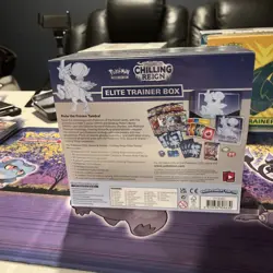 Pokemon 2021 Chilling Reign Ice Rider Calyrex ETB Elite Trainer Box SEALED - Image 3