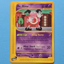 MR. MIME e-reader Pokemon Card - Aquapolis 95a/147 - Image 1