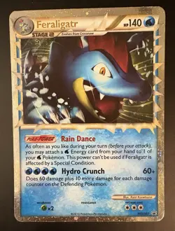 Feraligatr HGSS07 Black Star Promo Holo Rare HGSS Promo HP Pokemon TCG - Image 1