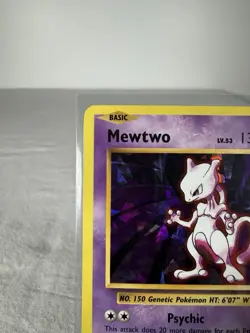 Pokemon TCG Mewtwo 51/108 Cracked Ice Holo XY Evolutions 2016 - Image 3