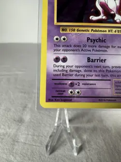 Pokemon TCG Mewtwo 51/108 Cracked Ice Holo XY Evolutions 2016 - Image 4