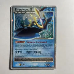 Pokemon Empoleon LV.X 120/130 (2007) TCG Diamond & Pearl Holo Card Rare - MP~ - Image 1