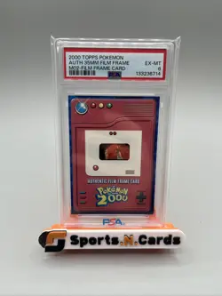 2000 Topps Pokemon 35 mm Film Frame Card PSA 6 - Image 1