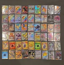 INSANE 54 CARD POKEMON LOT - ALL FULL ARTS OR BETTER! ALL MINT! RAINBOWS ETC! - Image 2