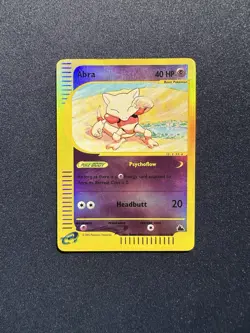 2003 POKEMON SKYRIDGE ABRA REVERSE HOLO #16 VINTAGE ! - Image 2