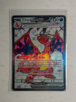 Pokemon TCG Charizard ex 056 Sv: Scarlet & Violet Promo Cards Holo - Image 1