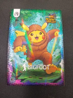 Bigfoot (Pikachu) #102 - Galaxy Holo - Electric Pikachu Cosplay - Pokemon - Image 1