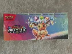 Pokemon TCG: Prismatic Evolutions Booster Bundle Display Case Factory Sealed - Image 3