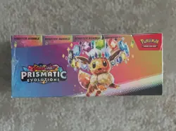 Pokemon TCG: Prismatic Evolutions Booster Bundle Display Case Factory Sealed - Image 4