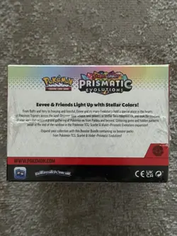 Pokemon TCG: Prismatic Evolutions Booster Bundle Display Case Factory Sealed - Image 5