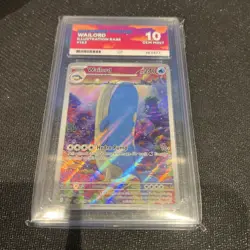 pokemon journey together Wailord 162/159 Graded Ace 10 - Image 1