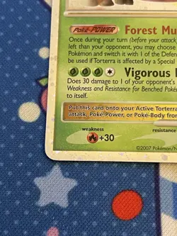 Torterra LV.X 122/130 Ultra Rare Diamond and Pearl Pokemon TCG Card 2007 MP - Image 3
