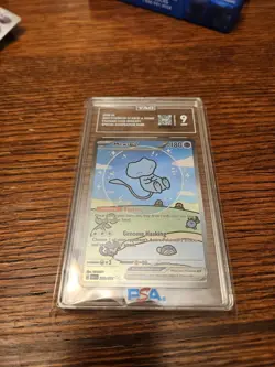 Pokemon Mew EX 'Bubble Mew' Sir 232/091 Paldean Fates English TAG 9 - Image 2