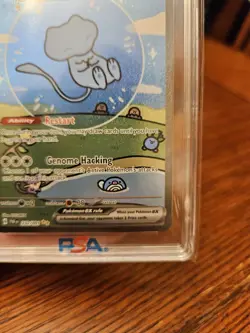 Pokemon Mew EX 'Bubble Mew' Sir 232/091 Paldean Fates English TAG 9 - Image 3