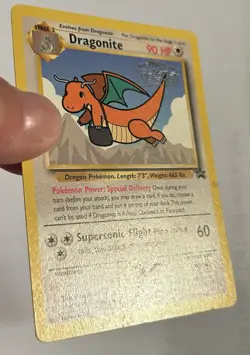 Pokemon Dragonite Black Star Promo 90HP Stage 2 LV 43 #149 WB Movie MP - Image 3