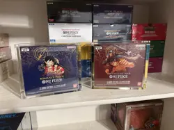 Acrylic Booster Box Display Case. Pokemon & One Piece OP-01 & OP-02 - Image 1