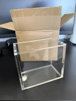 Acrylic Booster Box Display Case. Pokemon & One Piece OP-01 & OP-02 - Image 5