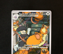 Pokemon Card TCG - Team Rocket's Raticate 202/182 - Destined Rivals - IR - NM ⭐ - Image 2