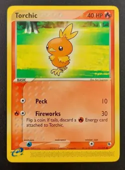 Pokemon TCG Torchic EX Ruby & Sapphire 73/109 Regular Common MINT - Image 1