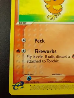 Pokemon TCG Torchic EX Ruby & Sapphire 73/109 Regular Common MINT - Image 5