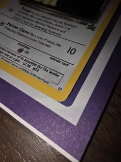 *Uncirculated/Unused* Dark Persian Black Star Promo 2000 Holo Rare Pokemon!!! - Image 3