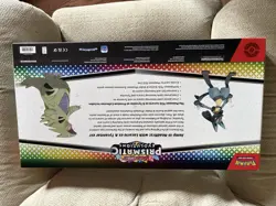 Pokemon Prismatic Evolutions Lucario Ex Tyranitar Ex Premium Collection IN HAND - Image 2