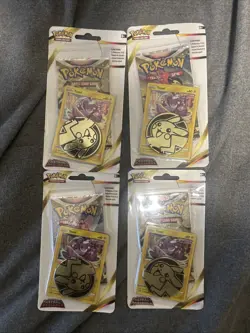 Pokemon TCG Sword and Shield Astral Radiance Checklane Blister Packs (Set of 4) - Image 1