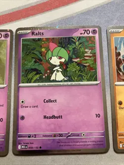 Pokemon TCG: 2025 Fall Collector Chest - Cosmo Foil Promos: Ralts, Kirlia, Riolu - Image 3