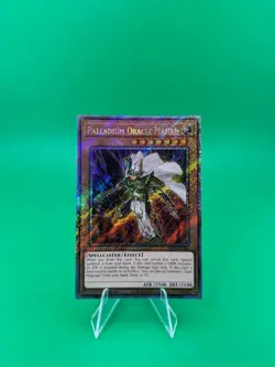 Yu-Gi-Oh! Palladium Oracle Mahad RA03-EN266 Platinum Secret Rare - Image 1