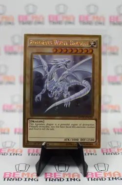 Blue-Eyes White Dragon MVP1-ENG55 The Dark Side of Dimensions Movie Pack Gold... - Image 1