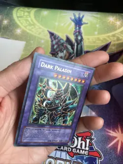 (EY) Dark Paladin DMG-001 Secret Rare Limited Edition Promo Yugioh MP/HP - Image 4