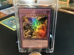 SR13-EN041 Grapha,Dragon Overlord of Dark World Ultra Rare 1st Ed NM YuGiOh Card - Image 1