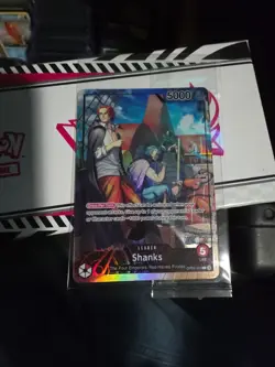 Shanks OP09-001 One Piece TCG July 2025 Promo Card PSA Limited Edition, Sealed - Image 1