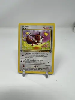 Eevee Jungle 1st Edition 51/64 Common Pokemon Card WOTC NM - Image 1