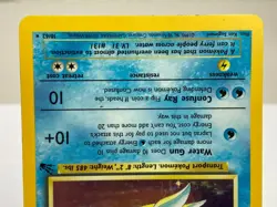 Lapras 10/62 Fossil Holo Rare WOTC Pokemon Card - Moderately Played - Image 5