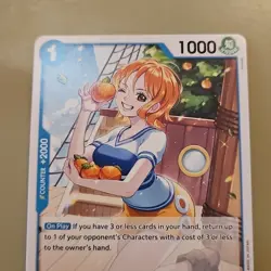 One Piece Nami (P-053) (Reprint) (P-053/241) One Piece Promotion Cards NM TCG - Image 3