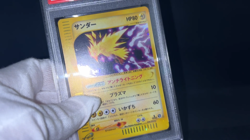 PSA 9 Zapdos 1st Ed Aquapolis 038/092 Holo Mint Japanese Pokemon e Card 2002 - Image 2