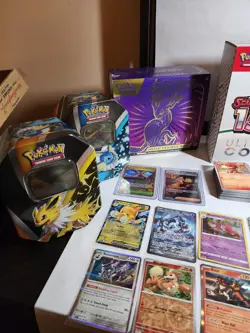 Huge Pokemon TCG lot, Rare Cards, unopened packs, collectible boxes - Image 2