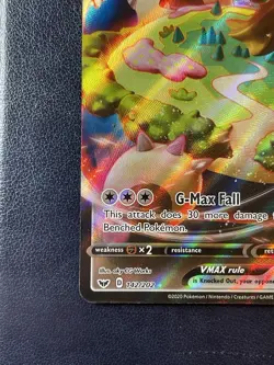 Pokemon TCG Snorlax VMAX Holo Ultra Rare Card Sword & Shield Base Set 142/202 - Image 4