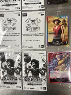 Lot Bundle Of One Piece Card Game Release Event Packs Tournament Packs Promos - Image 3
