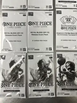 Lot Bundle Of One Piece Card Game Release Event Packs Tournament Packs Promos - Image 4