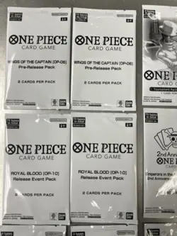 Lot Bundle Of One Piece Card Game Release Event Packs Tournament Packs Promos - Image 5
