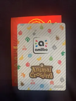 ROVER 201 Animal Crossing Amiibo Authentic Nintendo Card From Series 3 LP - Image 2